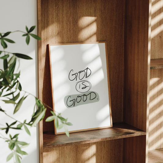 God is Good - Green // Digital Download